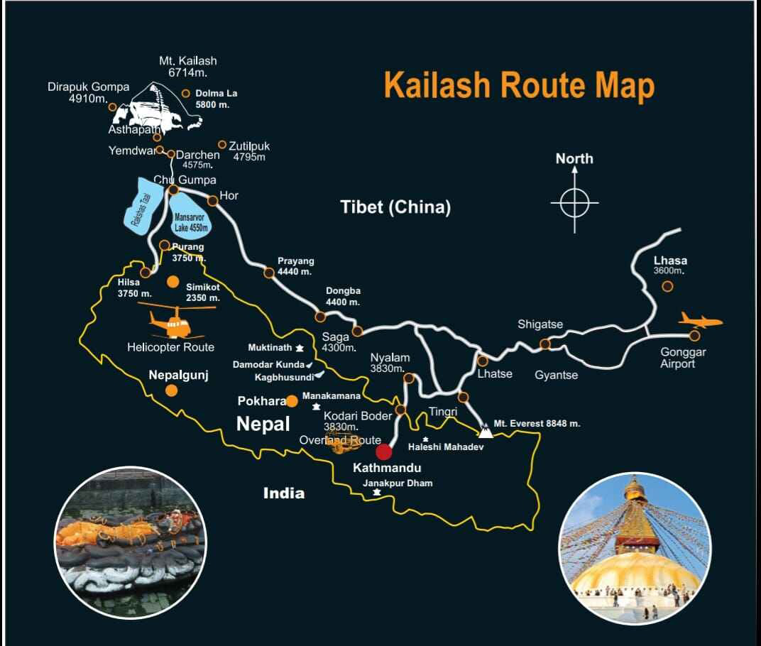 Kailash-Manasarovar Trip (Chopper)